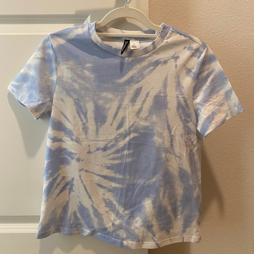 Tie dye skyblue shirt